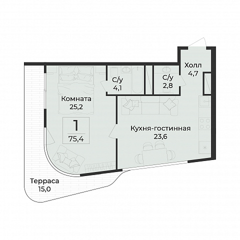 Планировка 000011818