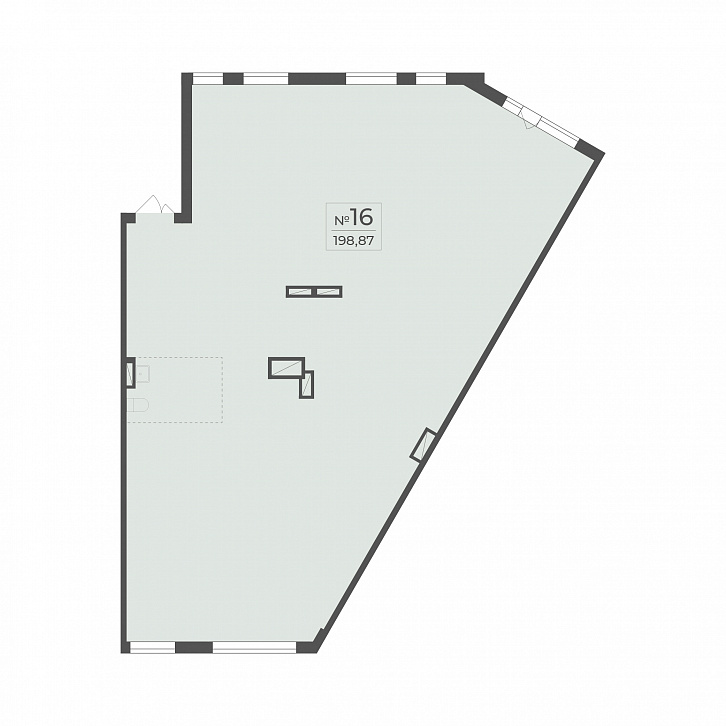 Помещение 0000037749 (Ботаника) планировка