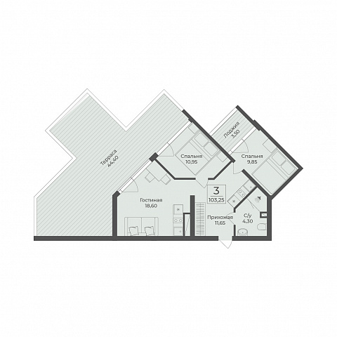 Планировка 000008918