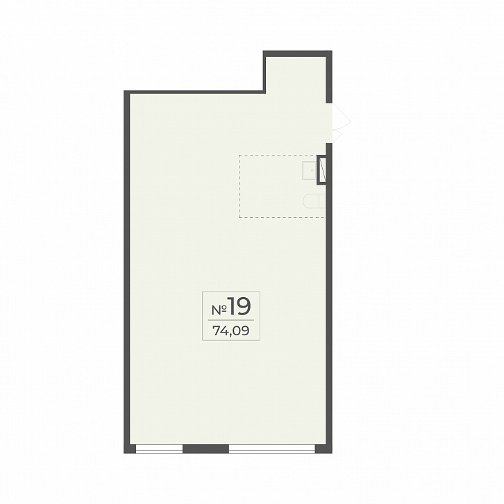 Помещение 0000037760 (Ботаника) планировка