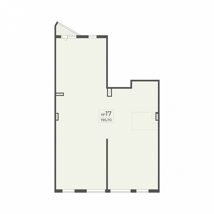 Помещение 0000037750 (Ботаника) планировка