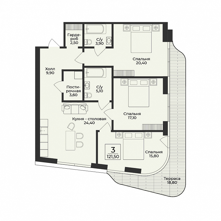 Помещение 0000050566 (Нега) планировка