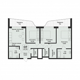 Планировка 000009738