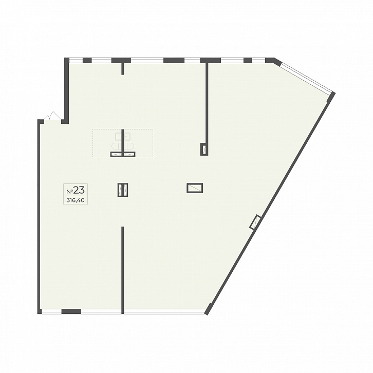 Помещение 0000036637 (Ботаника) планировка