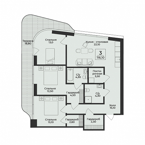 Планировка 000011040