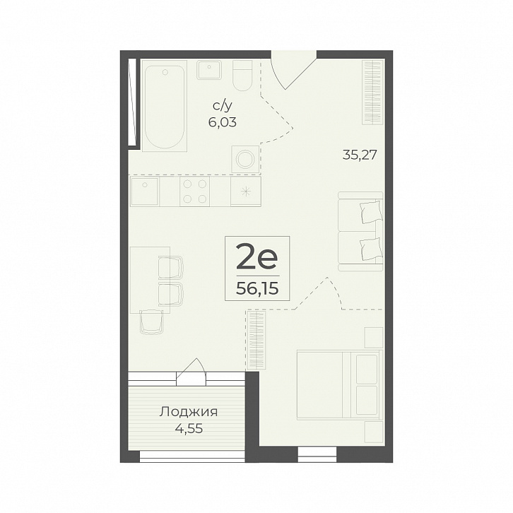 Помещение 0000036693 (Botanica; ) планировка