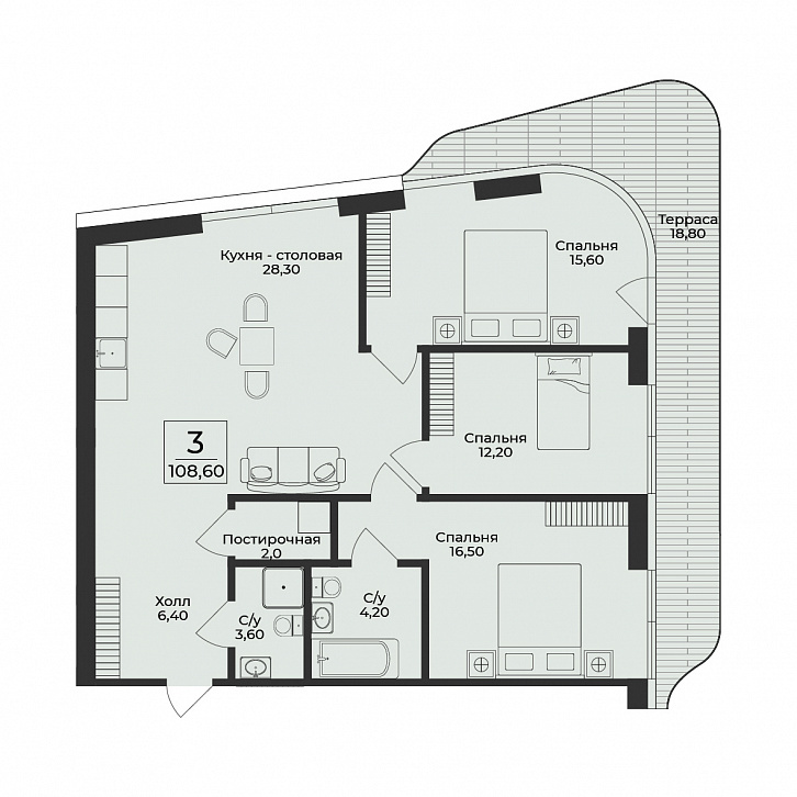 Помещение 0000050565 (Нега) планировка