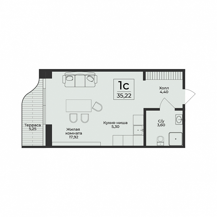 Помещение 0000050609 (Нега) планировка