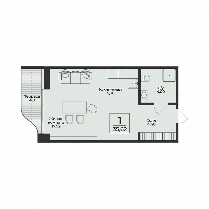 Помещение 0000050563 (Нега) планировка