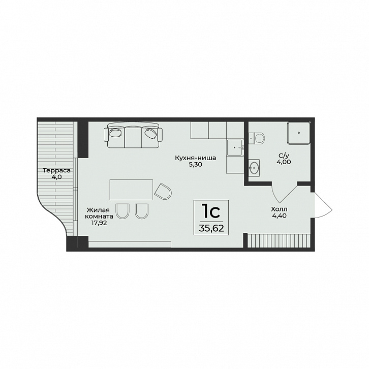 Помещение 0000050610 (Нега) планировка
