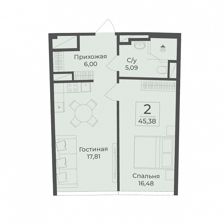 Помещение 0000044855 (Tamerun) планировка