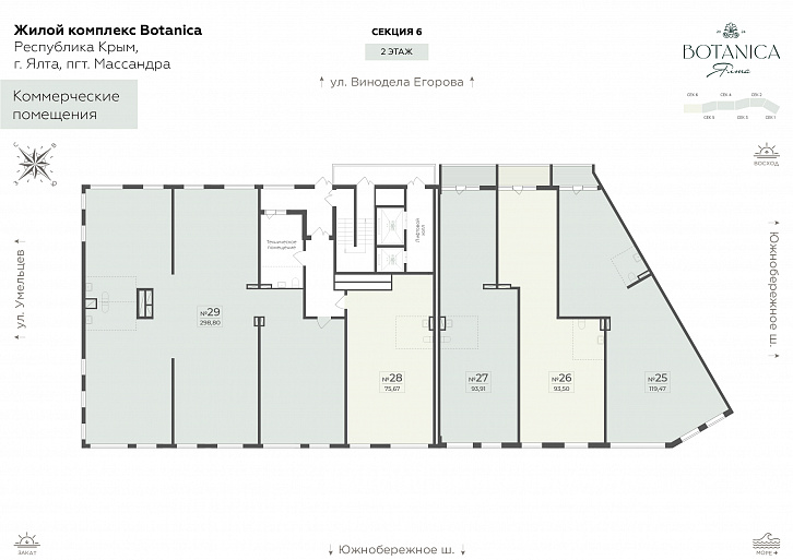 Помещение 0000036700 (Ботаника) план этажа