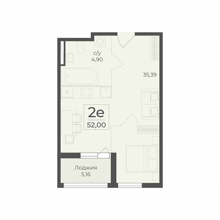 Помещение 0000036769 (Botanica; ) планировка