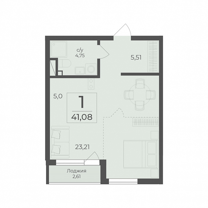 Помещение 0000041282 (Чайка) планировка