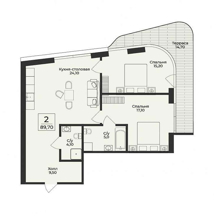 Помещение 0000050580 (Нега) планировка