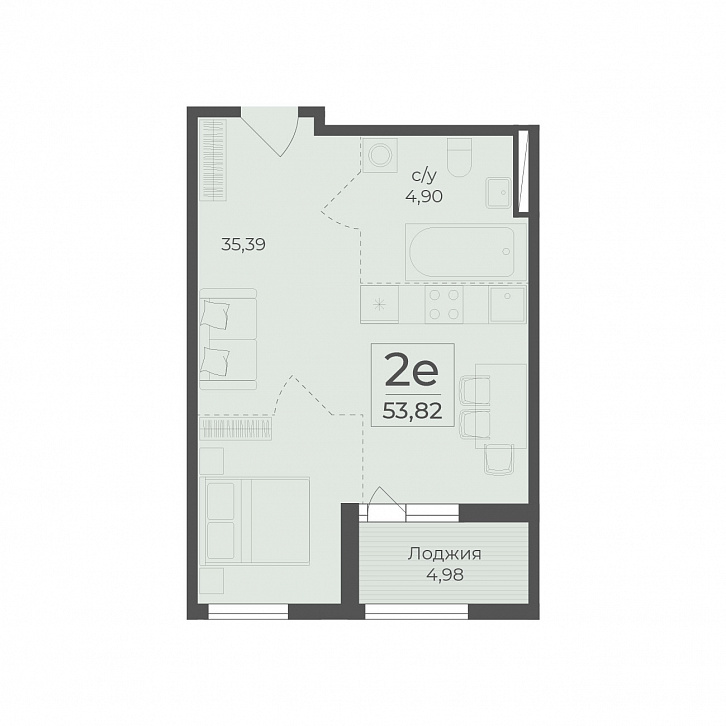 Помещение 0000036532 (Botanica) планировка