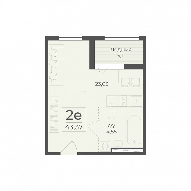 Помещение 0000036373 (Botanica) планировка