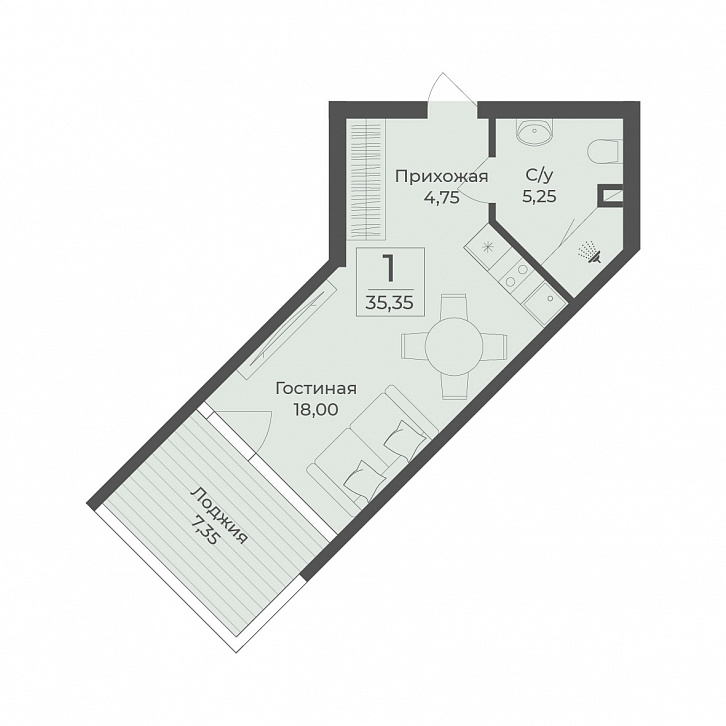 Помещение 0000045074 (Тамерун) планировка