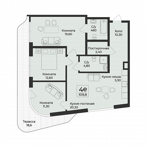 Планировка 000009736