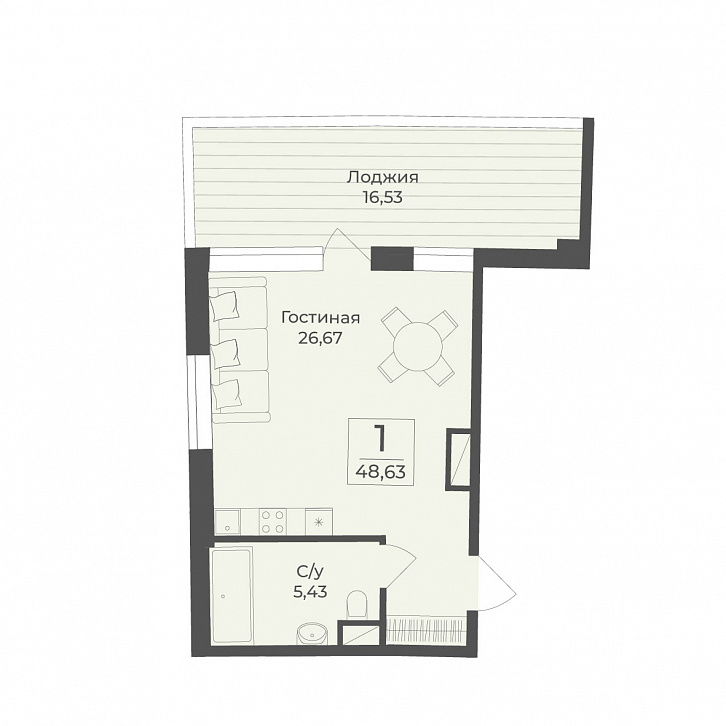 Помещение 0000044834 (Tamerun) планировка