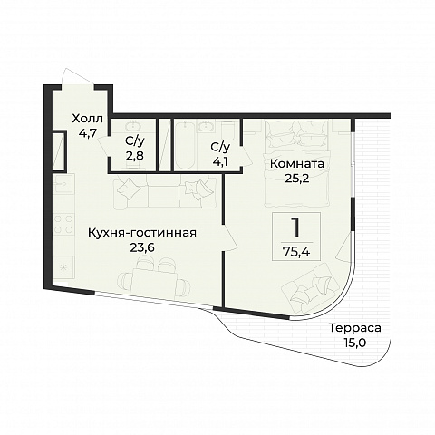 Планировка 000011825