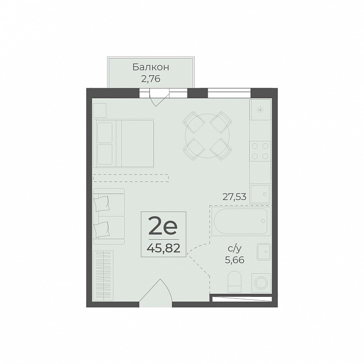 Помещение 0000036479 (Botanica) планировка