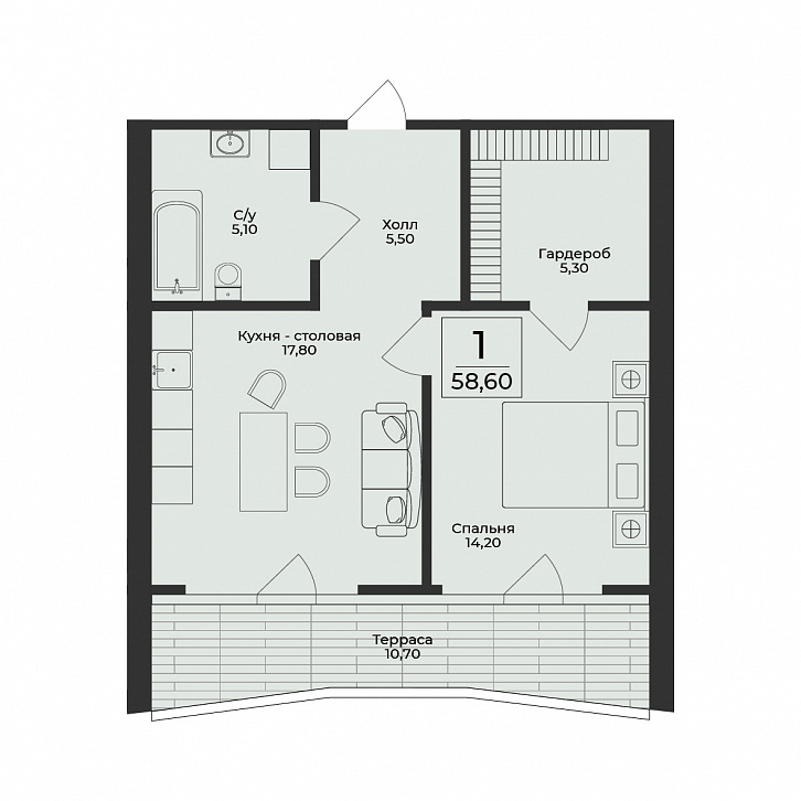 Помещение 0000050567 (Нега) планировка