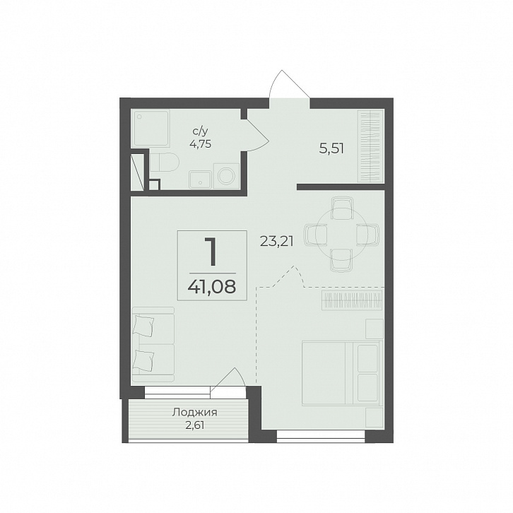 Помещение 0000041302 (Чайка) планировка