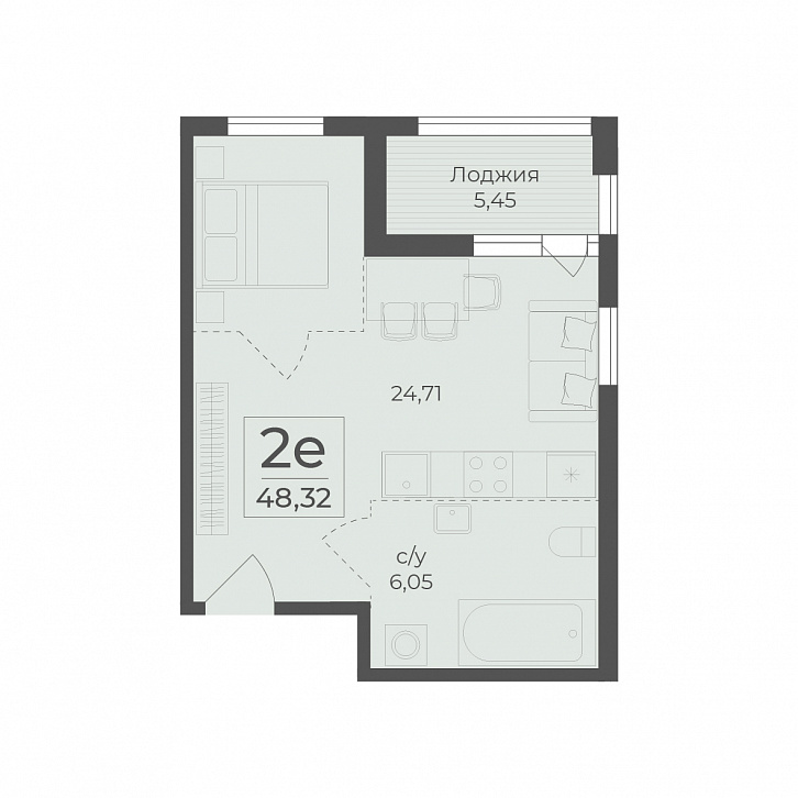 Помещение 0000036314 (Botanica) планировка