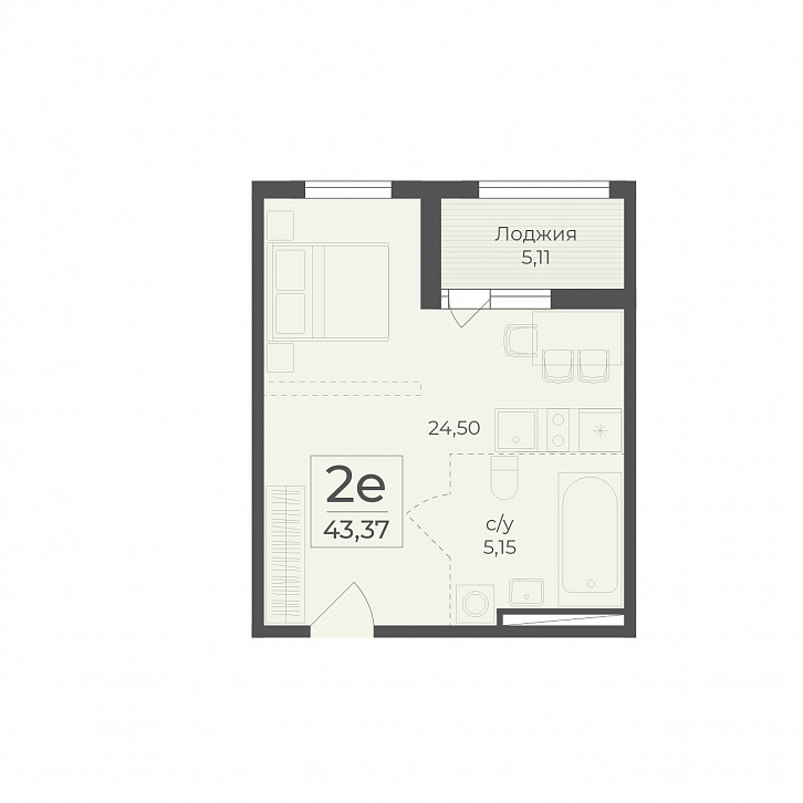 Помещение 0000036773 (Botanica; ) планировка